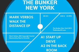 Mark Verbos договорился с лейблом The Bunker New York по поводу нового EP.