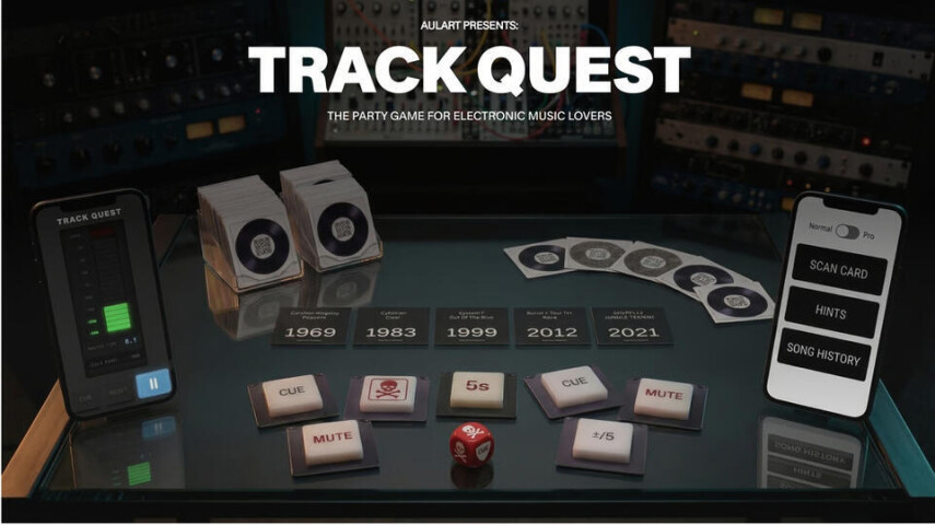 Настольная игра про электронную музыку Track Quest выходит на Kickstarter