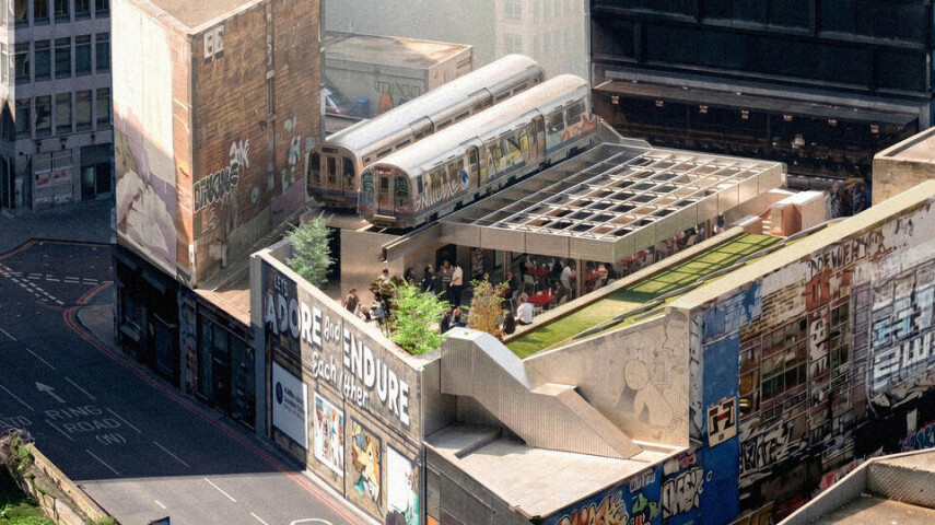 Rooftop с ретро-вагонами: Village Underground откроет террасу