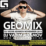 DJ Vadim Adamov - GeoMIX(November 2015)
