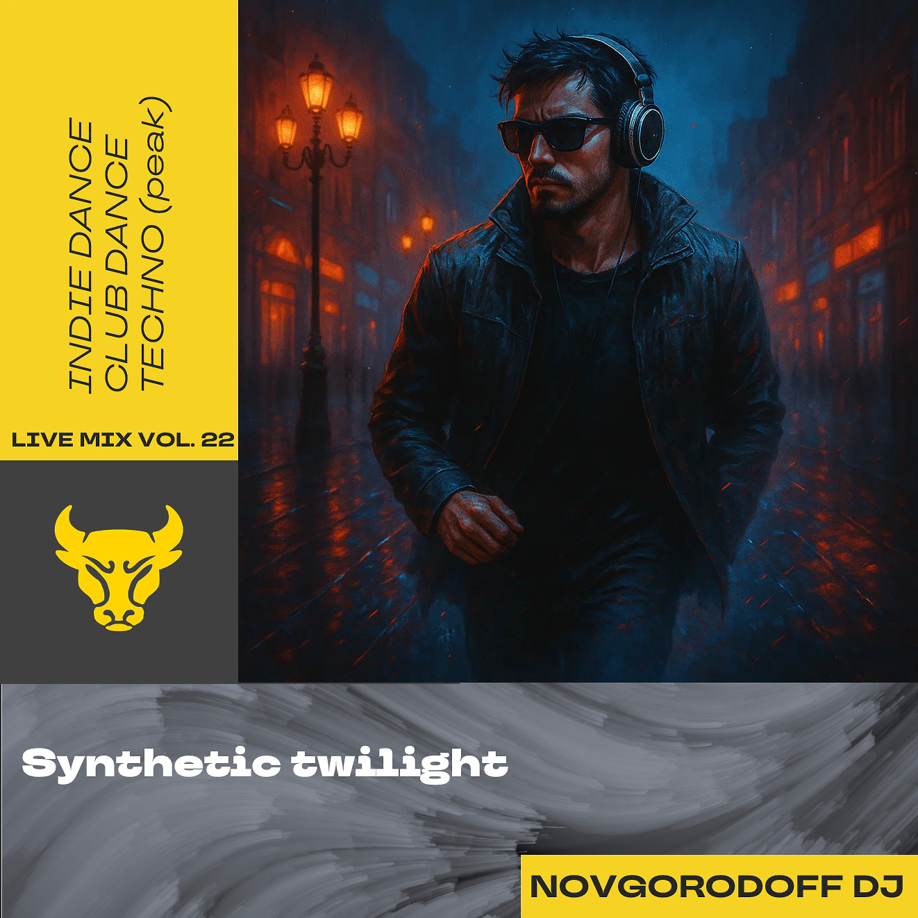 DJ.ru Микс: Novgorodoff — Synthetic twilight live mix episode artwork