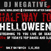 DJ NEGATIVE - HALFWAY 2 HELLOWEEN (LIVE STREAM MIX)
