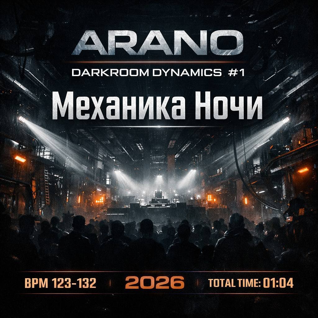 DJ.ru Микс: ARANO — ARANO — Darkroom Dynamics: Механика ночи episode artwork