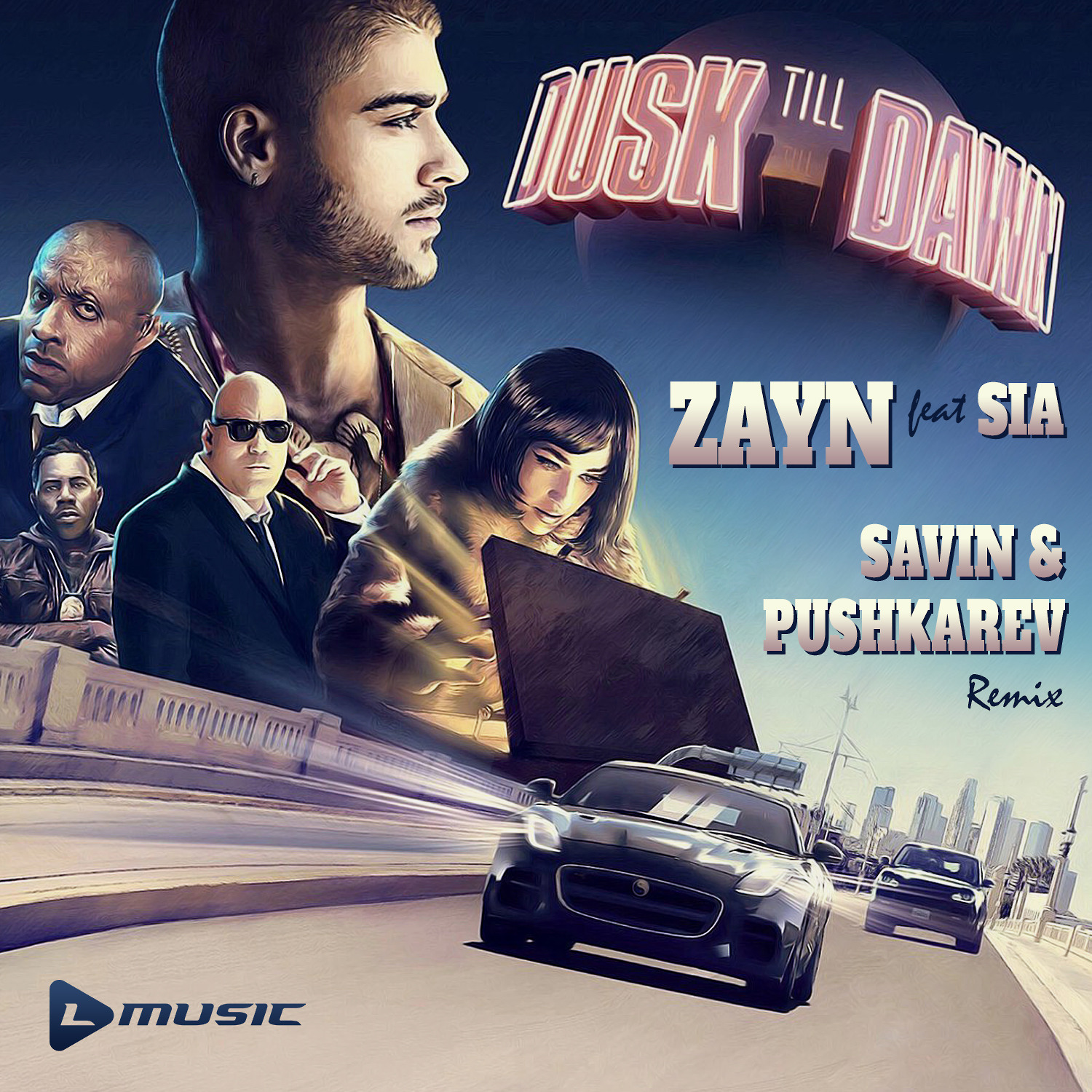 Zayn dusk till dawn ft sia перевод