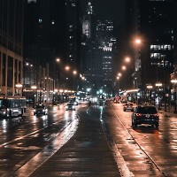 Big city night