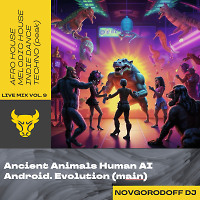 Evolution: Ancient Animals Human AI Mix (Main Part) Live mix