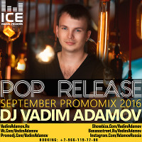 DJ Vadim Adamov - Pop Release (September PromoMix 2016)