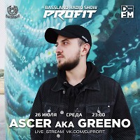 Bassland Show @ DFM (26.07.2023) - Guest mix Ascer aka Greeno (Kazan)