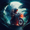 Scary jungle road